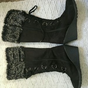 Rue21 Lace Up Wedge Boots